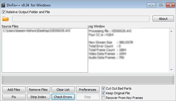 最好的影片修復軟體 — divfix