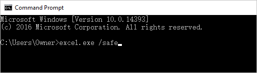 解決excel沒有回應 - 安全模式