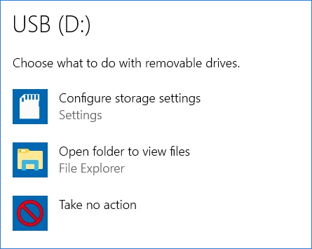 Windows 10中開啟usb