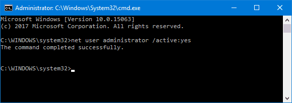 在Windows 10上復原使用者配置檔案