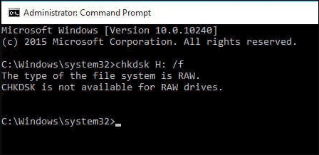 修復）檔案系統的類型是RAW。RAW磁碟機無法使用CHKDSK - EaseUS