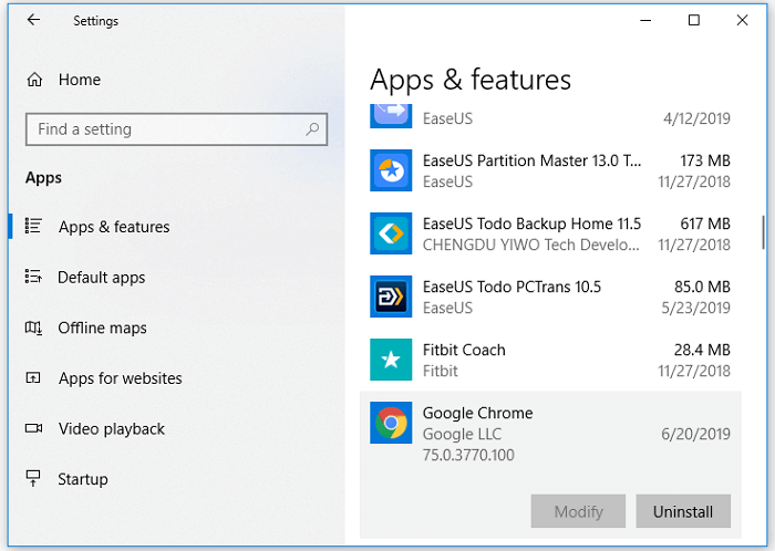 解決Google Chrome無法下載檔案 - 解除安裝Chrome