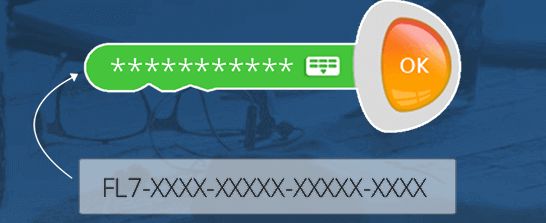 用序號金鑰解鎖Folder Lock