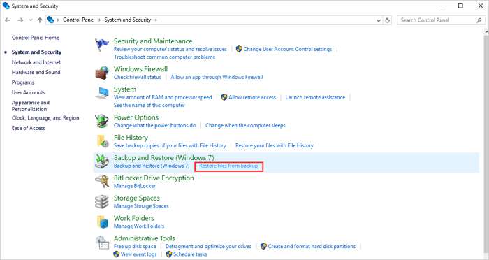 如何恢復勒索軟體加密的檔案 - windows backup