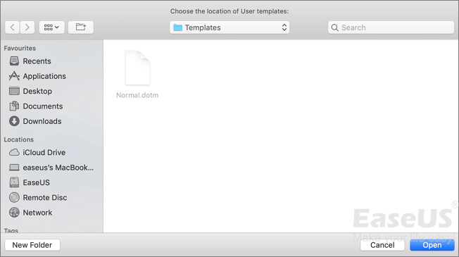 清除Word喜好設定 — 步驟7