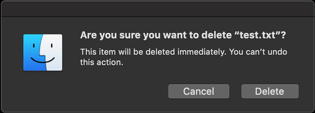 mac垃圾桶立即刪除檔案