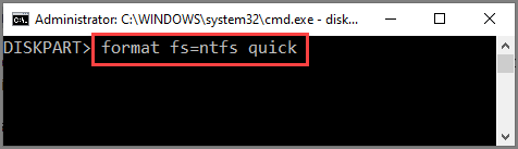 格式化 fs-ntfs 指令