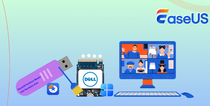 透過可啟動 USB 格式化裝有 Windows 系統的 SSD