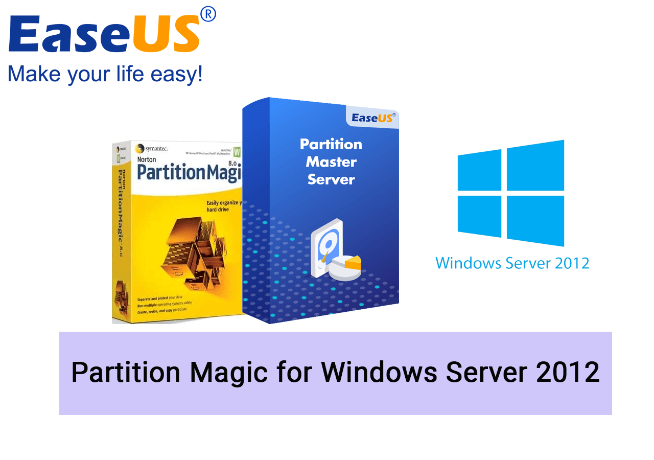 Partition Magic Server 2012 軟體的圖片