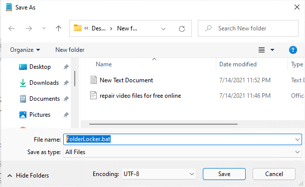 重新命名txt檔案