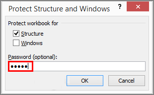保護excel工作簿