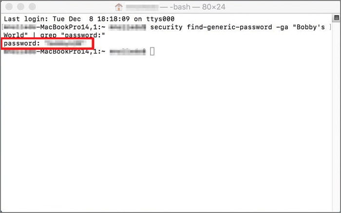 使用終端機尋找wifi密碼
