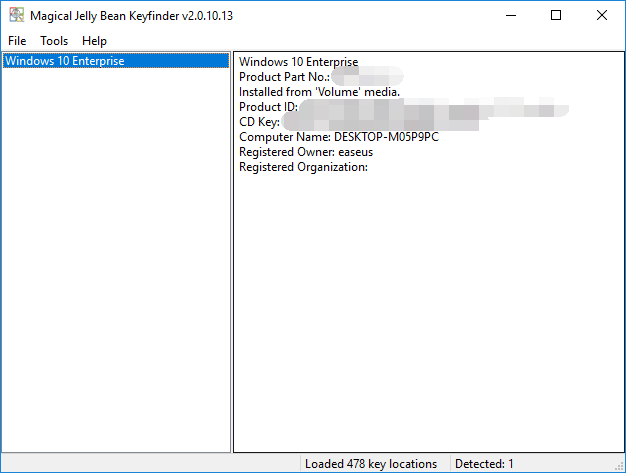 Magical Jelly Bean Keyfinder
