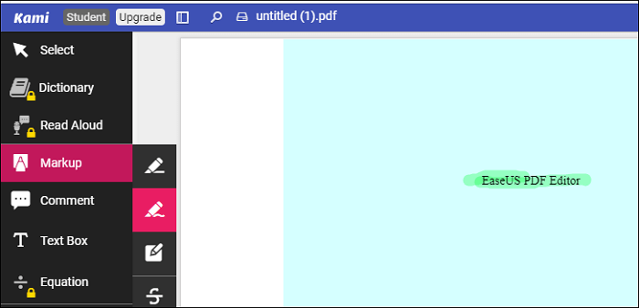 kami pdf高亮工具