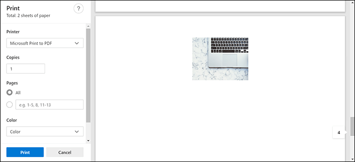 microsoft edge列印被密碼鎖住的pdf