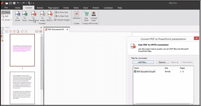 PDF轉PPT - Nitro