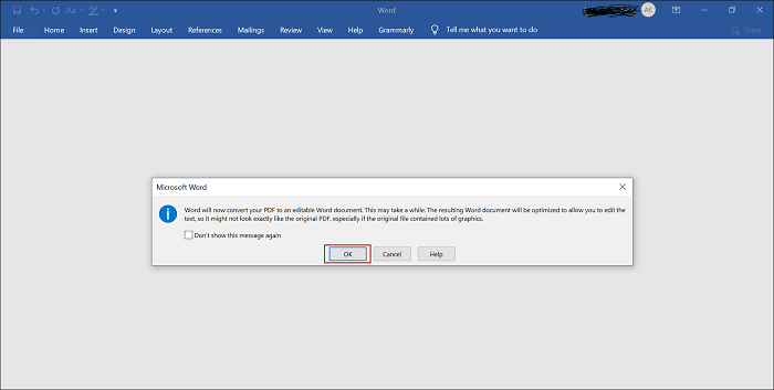 Microsoft Word加密pdf - 步驟1