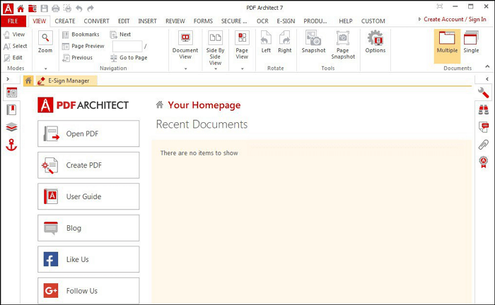 PDF Architect Free - 開源PDF編輯工具