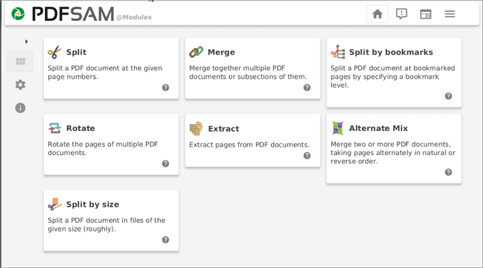 pdfsam basic pdf編輯工具