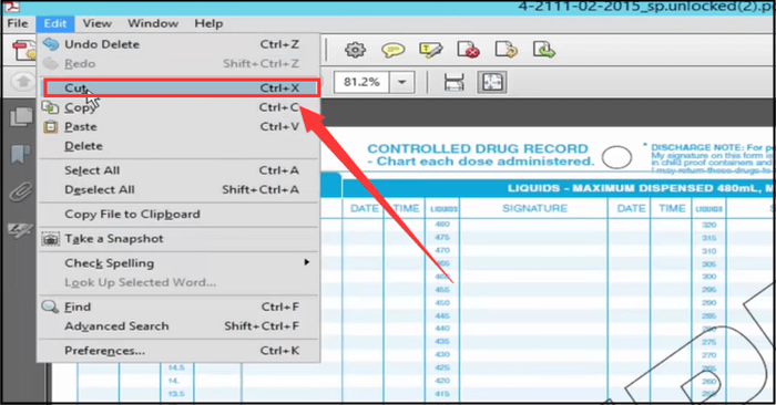adobe移除pdf浮水印 — 步驟2