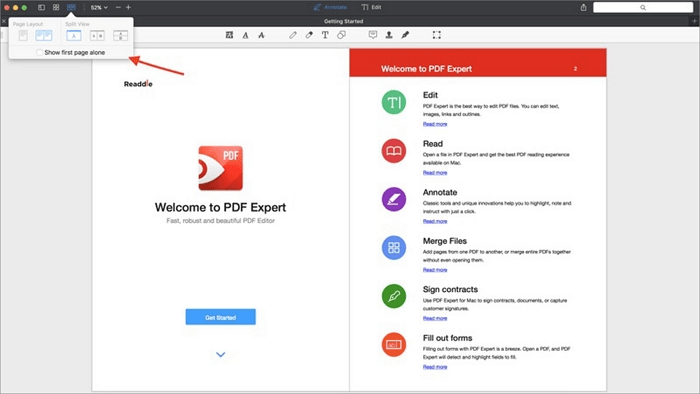 PDF Experts - 合併 PDF
