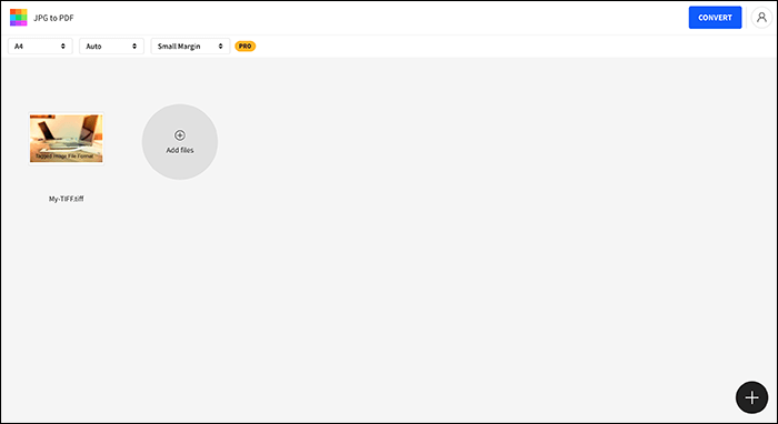 使用Smallpdf將TIFF轉PDF