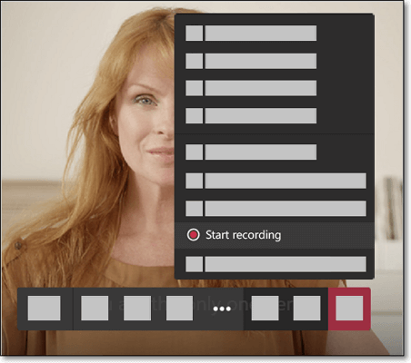 用桌面程式錄製Teams會議