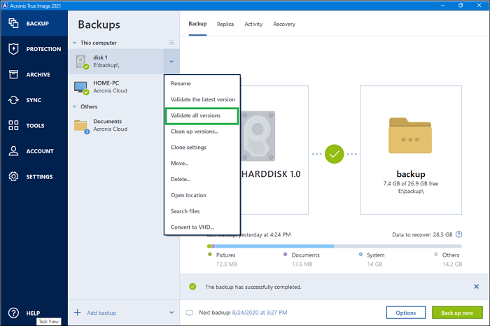 acronis true image universal restore usb