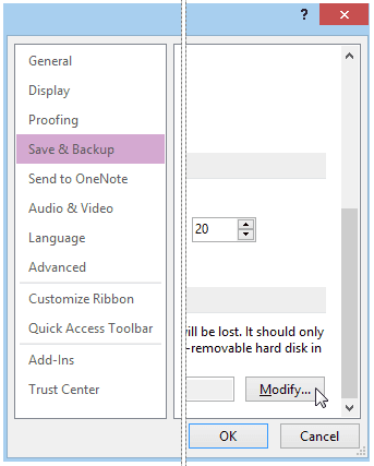 手動備份 OneNote