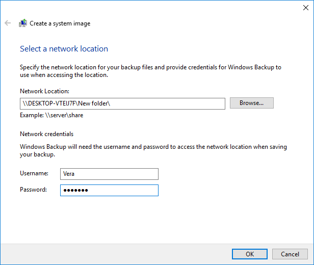 設定權限允許存取共用磁碟機