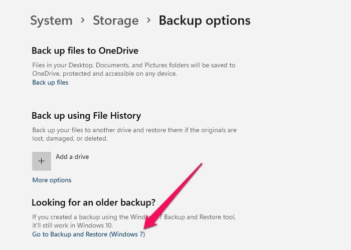 備份還原windows設定