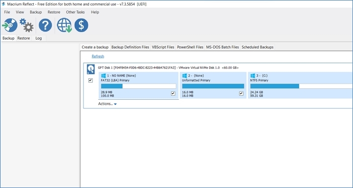 macrium reflect - Windows時光機替代軟體