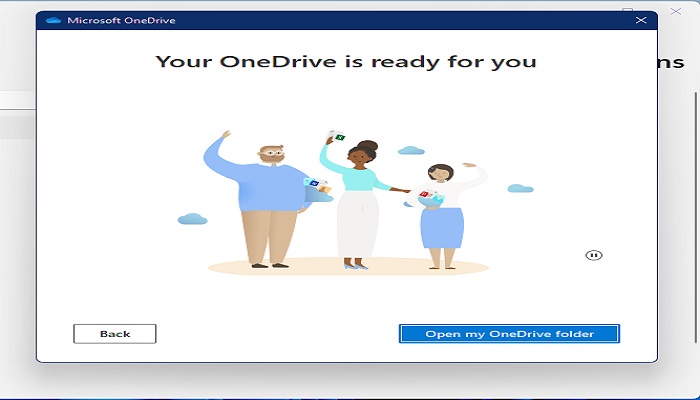 在Windows 11中使用OneDrive備份檔案 - 步驟 4