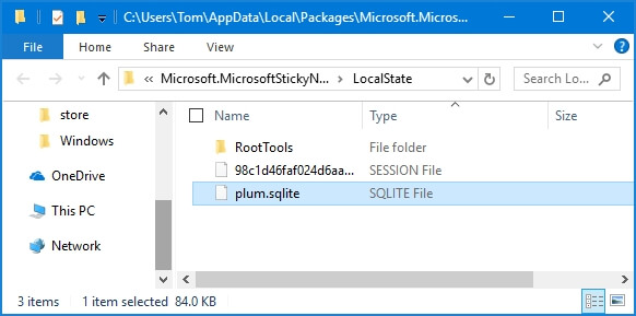 從備份副本還原便利貼