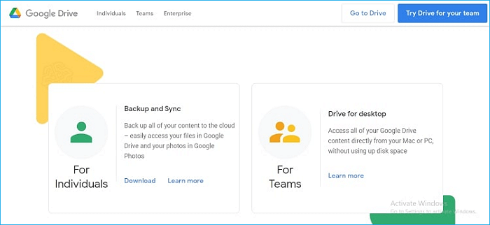 下載備份與同步程式