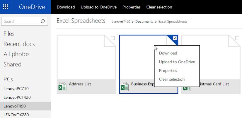 下載onedrive檔案