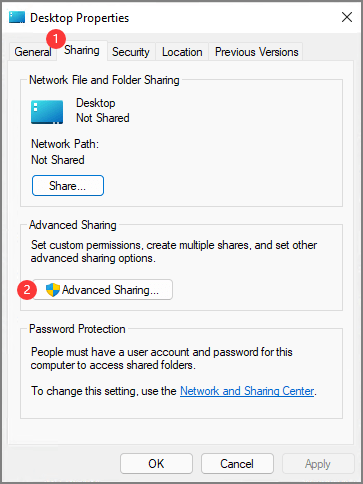 檔案共享 windows 11