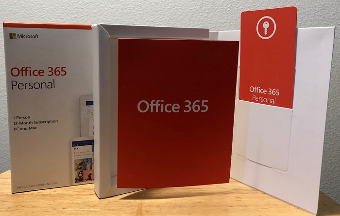 Office 365產品金鑰卡