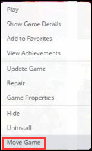 Origin遊戲移至SSD-步驟
