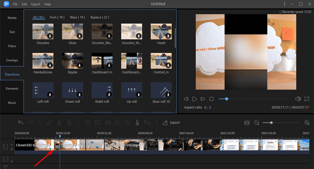easeus video editor - 最好的影片合併工具