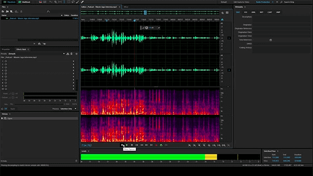adobe audition song mixing