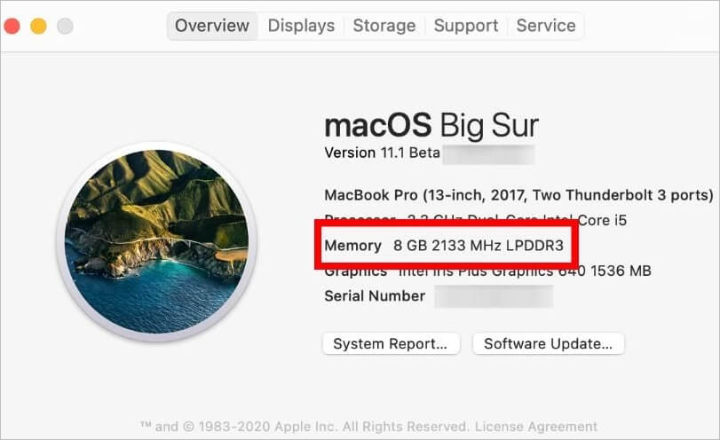 通過檢查 RAM 修復 macOS 13 Ventura 升級失敗
