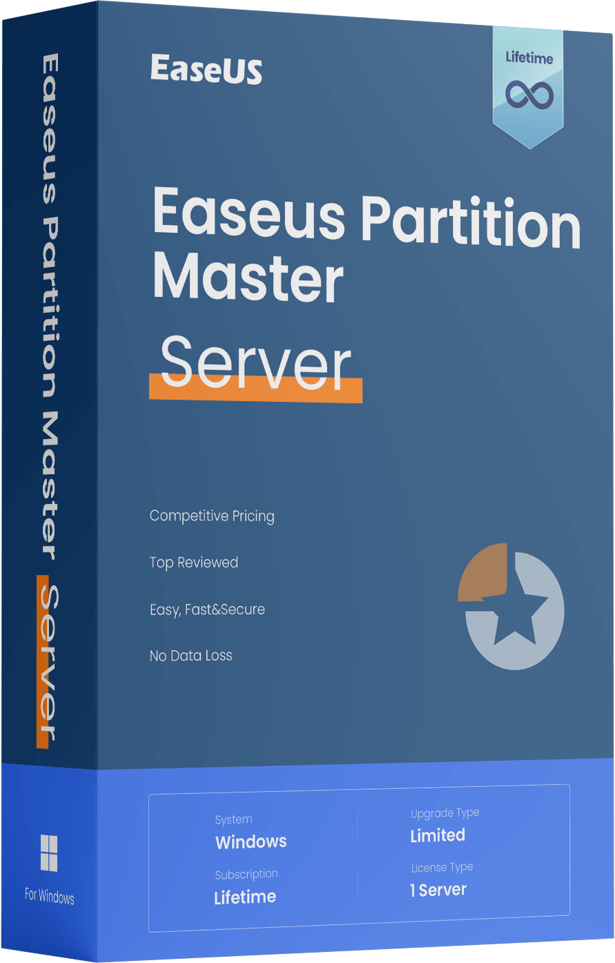 EaseUS Partition Master Server(終身版)