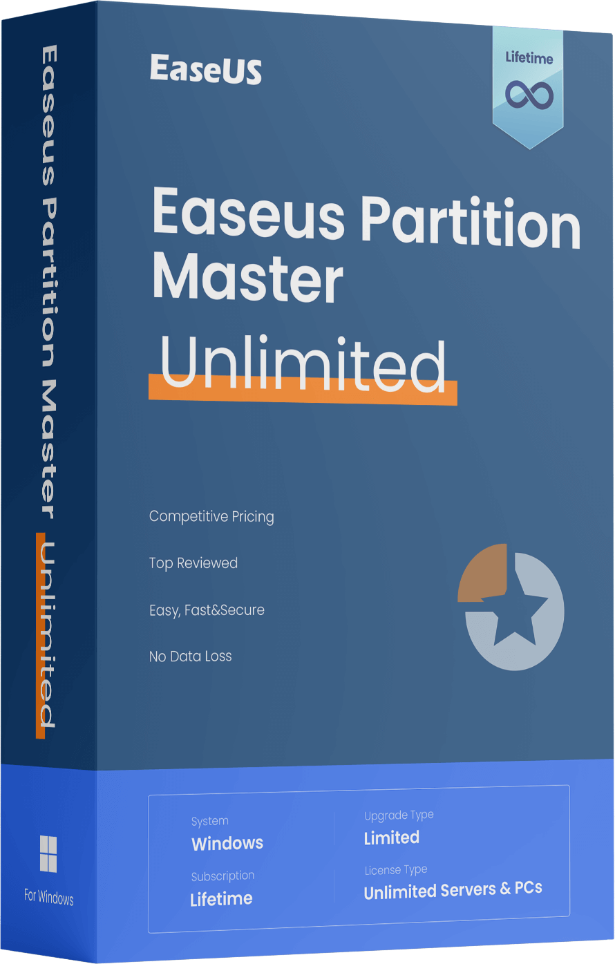 EaseUS Partition Master Unlimited (終身版)
